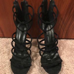 Black Strappy heels